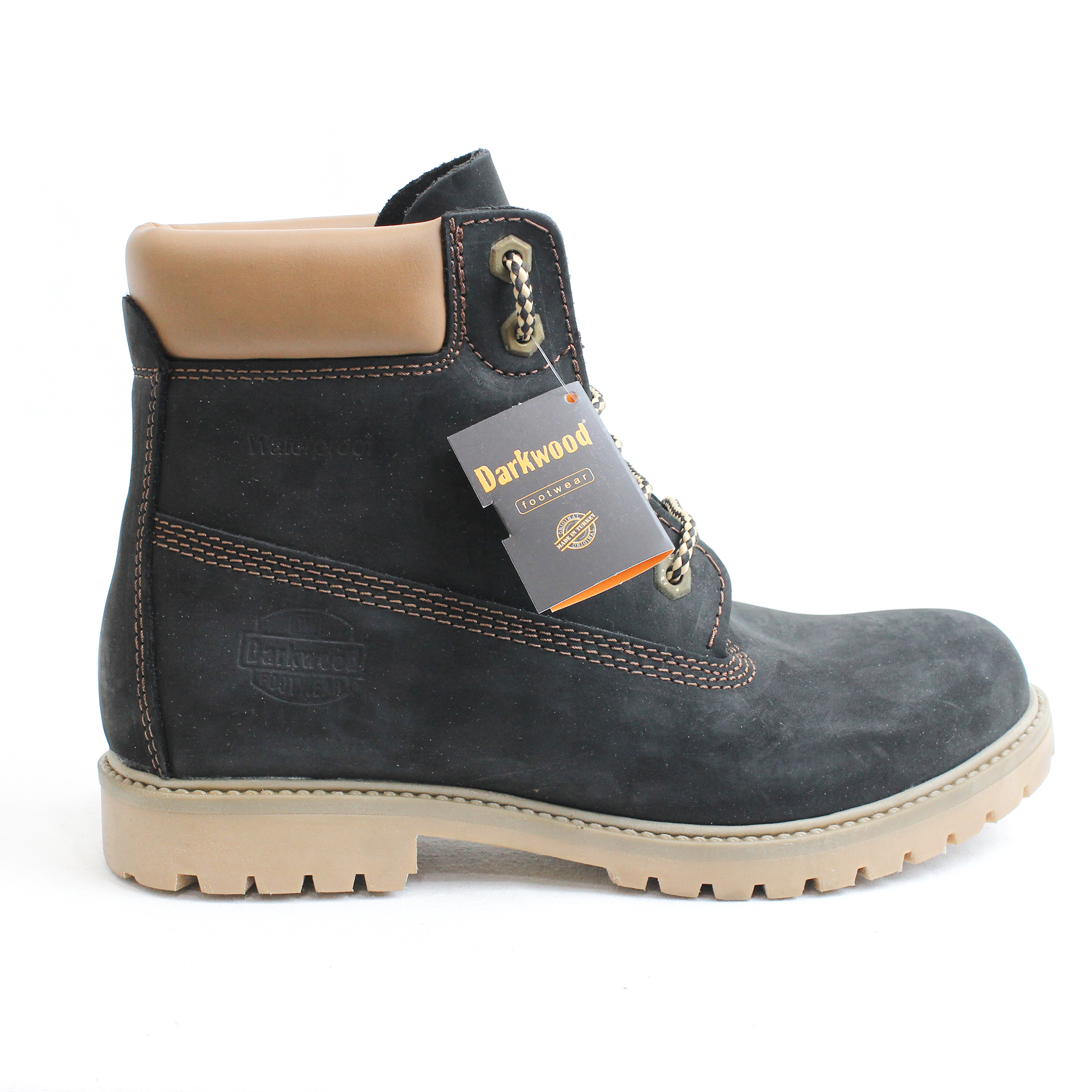 Darkwood Siyah Nubuk Deri Bot Darkwood Siyah Nubuk Deri Bot