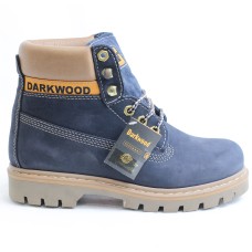Darkwood Lacivert Nubuk Deri Bot Darkwood Lacivert Nubuk Deri Bot